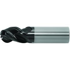 1 x 1 x 1-1/2 x 4 3 Flute Carbide End Mill-DLC - Americas Industrial Supply