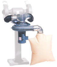 Baldor Dust Control Unit - #DC12; 1/2HP; 1PH Motor - Americas Industrial Supply