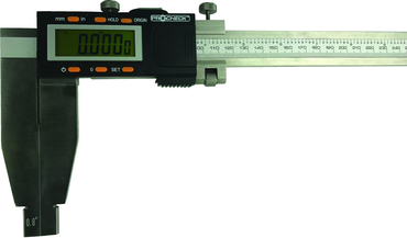 Heavy Duty Electronic Caliper -24"/600mm Range - .0005/.01mm Resolution - Americas Industrial Supply