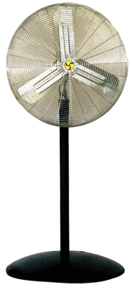 24" Adjustable Pedestal Commercial Fan - Americas Industrial Supply