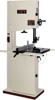 Woodworking Vertical Bandsaw-With Closed Base - #JWBS-14CS; 3/4HP; 1PH; 115/230V Motor - Americas Industrial Supply