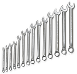 Proto® 14 Piece Full Polish Antislip Metric Combination Wrench Set - 12 Point - Americas Industrial Supply