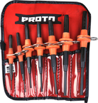 Proto® Tether-Ready 7 Piece Pin Punch Set - Americas Industrial Supply