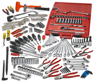 Proto® 157 Piece Metric Intermediate Set With Top Chest J442719-8RD - Americas Industrial Supply