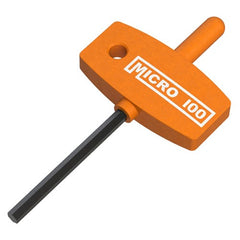 "Quik" "T" Style Handle Hex Wrench (Fits: QC-1 QC-1LH QC-2 Locating/Locating Screws) - Americas Industrial Supply