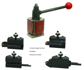Quadra Index Std Tool Post & Holder Set - Series QITP35 - Americas Industrial Supply