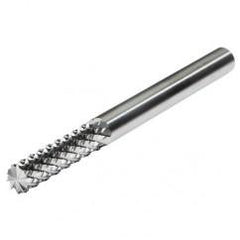 1/2" Dia - 1/2" SH-3" OAL-Diamond Cut Flute Style D - CBD Router - Americas Industrial Supply
