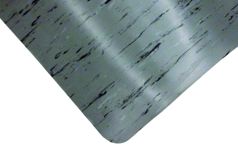 3' x 60' x 1/2" Thick Marble Pattern Mat - Gray/Black/White - Americas Industrial Supply