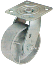 6'' Dia. - 3'' Width - Plexite - Swivel - 2200 lb Capacity - Americas Industrial Supply