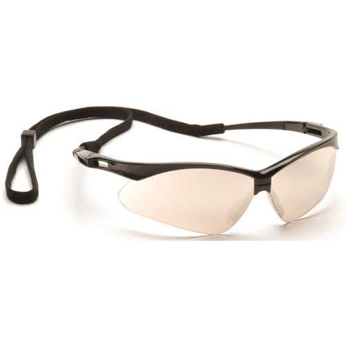 Safety Glasses - Black Frame, Indoor/Outdoor Lens - Americas Industrial Supply