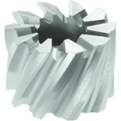 3 x 1-3/4 x 1-1/4 - HSS - Shell Mill - 12T - TiN Coated - Americas Industrial Supply