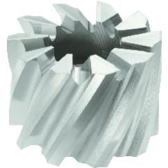 3-1/2 x 1-7/8 x 1-1/4 - Cobalt - Shell Mill - 12T - TiN Coated - Americas Industrial Supply