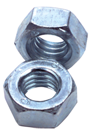 M16-2.00 - Zinc / Bright - Finished Hex Nut - Americas Industrial Supply