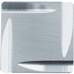 SPGR 321 TN620, 1/64″ Corner Radius, 1/8″ Thick, 3/8″ Inscribed Circle, TiCN, 90 Degree Square, Turning Indexable Insert