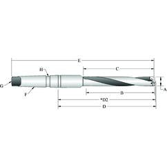 24010H-4IS-45 T-A® Spade Blade Holder - Helical Flute- Series 1 - Americas Industrial Supply