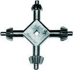 Maser Chuck Keys - Fits 1/4 to 1/2" Chucks - Stainless Steel - Americas Industrial Supply