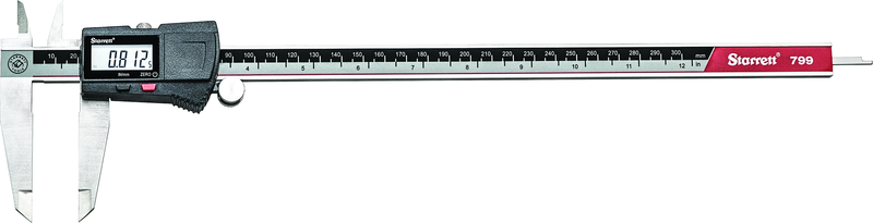 #EC799B-12/300 0 - 12 / 0 - 300mm Electronic Caliper - Americas Industrial Supply