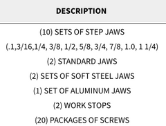 Snap Jaws - Advanced 6" Set - Part #  6PKG-100 - Americas Industrial Supply