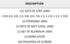 Snap Jaws - Advanced 8" Set - Part #  8PKG-100 - Americas Industrial Supply