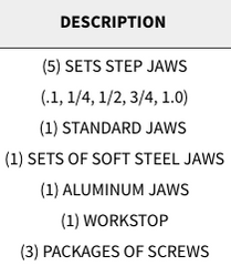 Snap Jaws - Basic 6" Set - Part #  6PKG-001 - Americas Industrial Supply