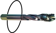 M24 x 3.00 Dia. - D8 - 4 FL - Std Spiral Flute Tap - Black Ring - Americas Industrial Supply
