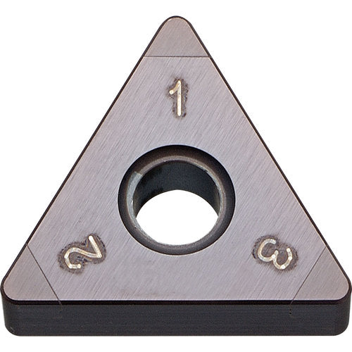 TNGA 331 KBN05M, 1/64″ Corner Radius, 3/16″ Thick, 3/8″ Inscribed Circle, MEGACOAT, 60 Degree Triangle, Turning Indexable Insert
