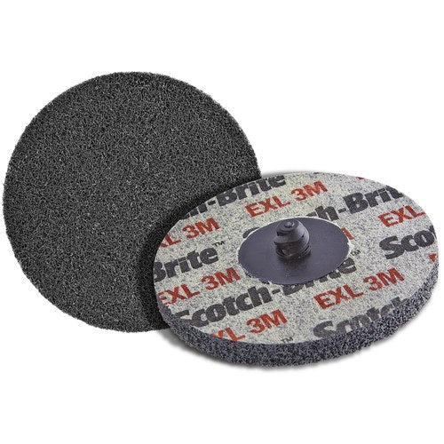 Scotch-Brite Roloc EXL Unitized Wheel TR 3″ × 1/4″ x NH 3S FIN