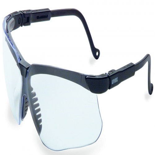 Genesis Black Frame - Clear HydroShieldÆ Anti-Fog Lens Safety Glasses - Americas Industrial Supply