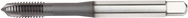 1-8 2B 3 Flute HSSCo Plug Spiral Point Tap-TiN - Americas Industrial Supply