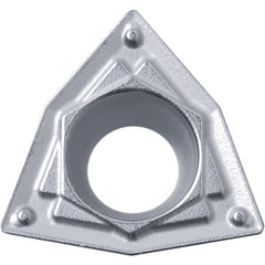 WPMT 321 HQ TN60, 1/64″ Corner Radius, 1/8″ Thick, 3/8″ Inscribed Circle, TiCN/NbC, 80 Degree Trigon, Turning Indexable Insert