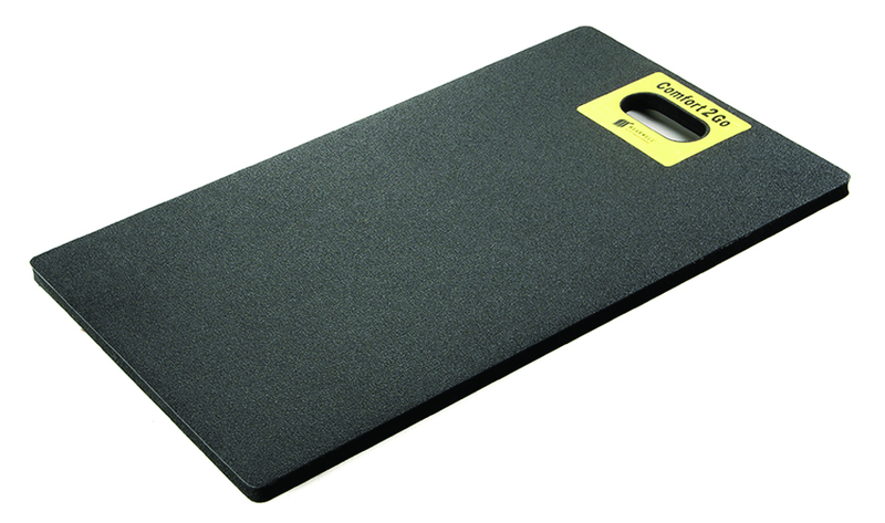 Floor Mat - 17" x 30"; 7/8" Thick; Black Comfort2Go Style - Americas Industrial Supply