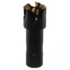 1-1/2" Dia. - 1" Shank 5" OAL  45 Degree Indexable End Mill - Uses SEHX 43 Inserts - Americas Industrial Supply