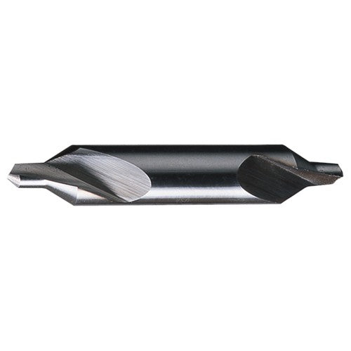 #6 × 3″ OAL 60 Degree Carbide Plain Center Drill Bright - Exact Industrial Supply