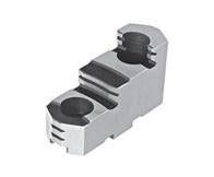 Hard Chuck Jaws - American Standard Tongue & Groove - Chucks 6" inches - Part # TG-60HJ2-BI - Americas Industrial Supply