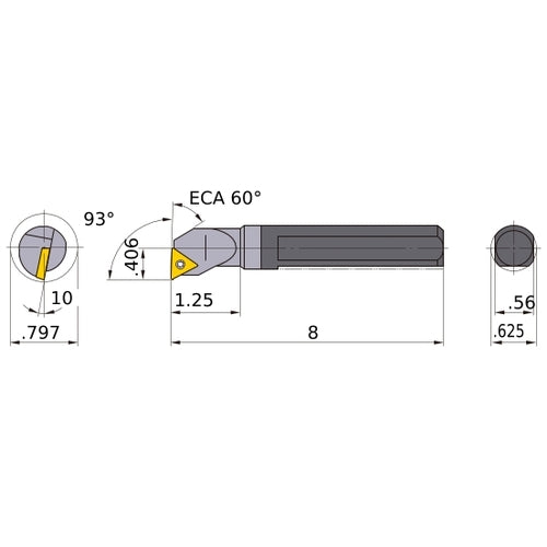 C-STUCL-102 BORING BAR