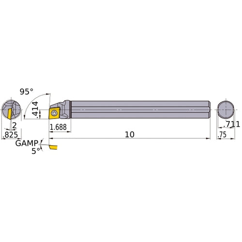 S-FSCLPR-123-C BORING BAR
