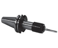 Toolholders - CAT 50 Taper Quick Change V-Flange Tap Holders - Part # C50-10TA352-U - Americas Industrial Supply