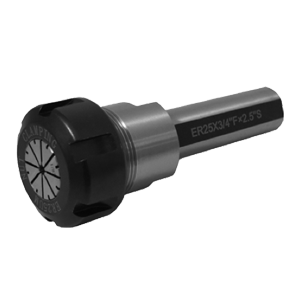 ER-40 Collet Tool Holder / Extension - Part #  S-E40R10-25S-R - Americas Industrial Supply