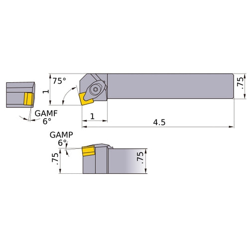 DSKNL-124 TURNING HOLDER