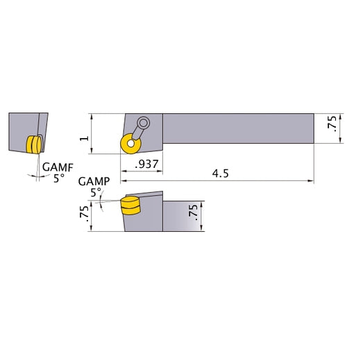 MRGNL-123B TURNING HOLDER