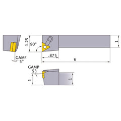MTFNL-163DX TURNING HOLDR