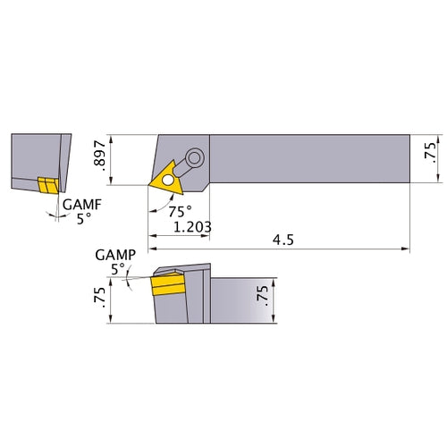 MTRNL-123X TURNING HOLDER