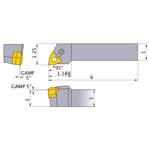 MWLNR-164D TURNING HOLDER