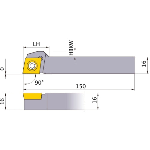SCACL1616M09-SM TURNING HOLDER