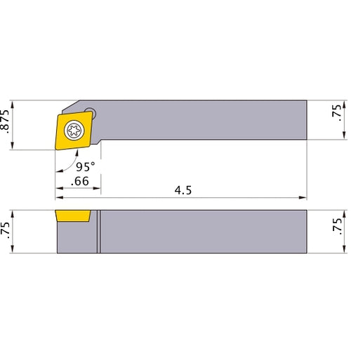 SCLCR-124 TURNING HOLDER