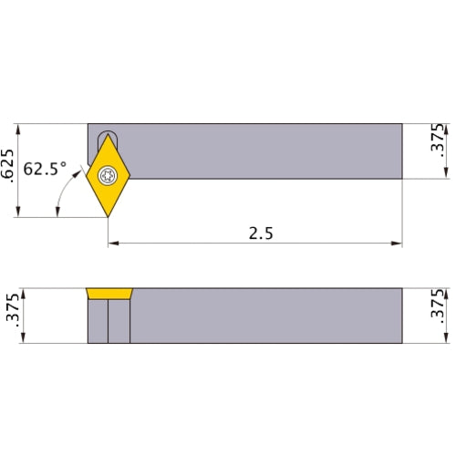 SDXCL-062 TURNING HOLDER