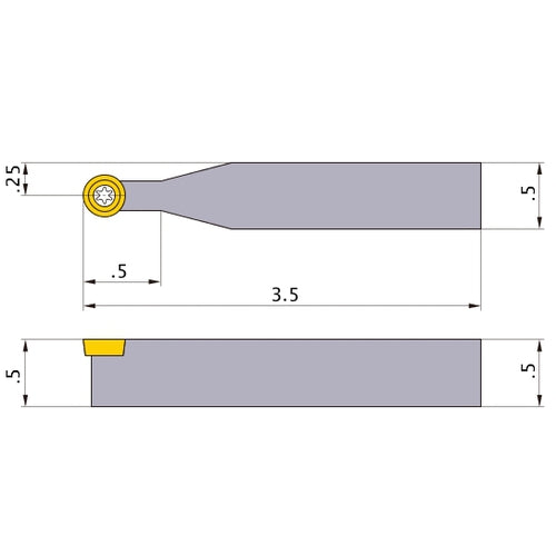 SRDCN-0808M TURNING HOLDER
