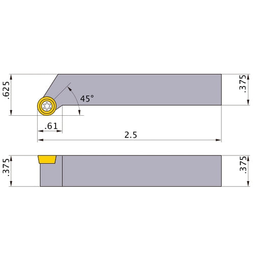 SRGCL-0608M TURNING HOLDER