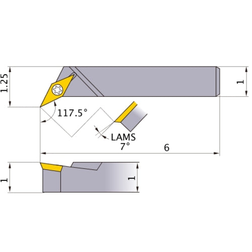 SVPDL-163 TURNING HOLDER