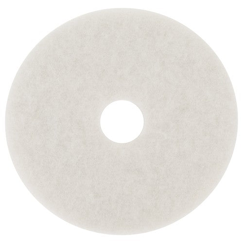 3M White Super Polish Pad 4100 10″ - Americas Industrial Supply